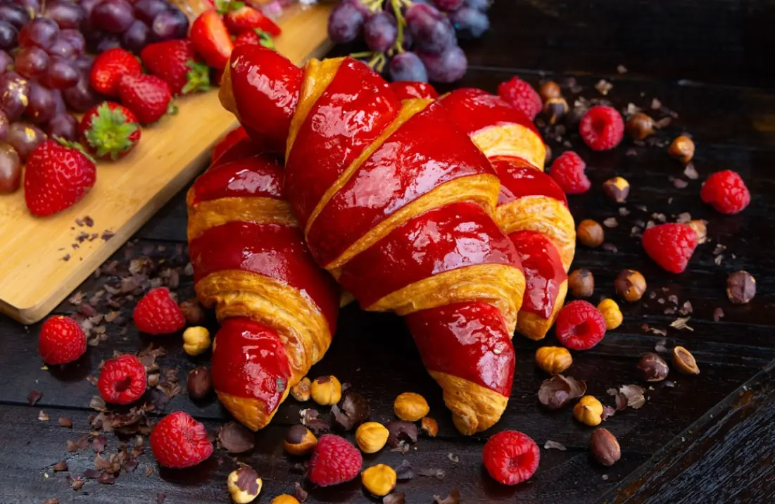 Raspberry Croissant